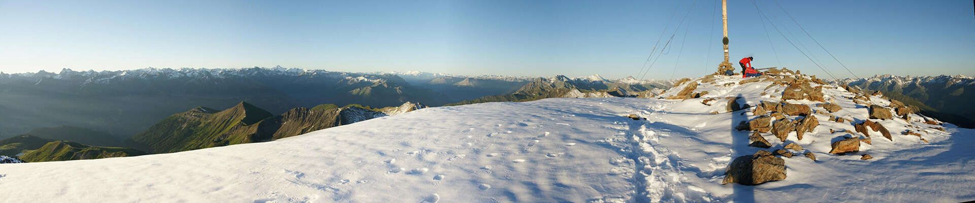 Bergführung im Winter auf den Furgler