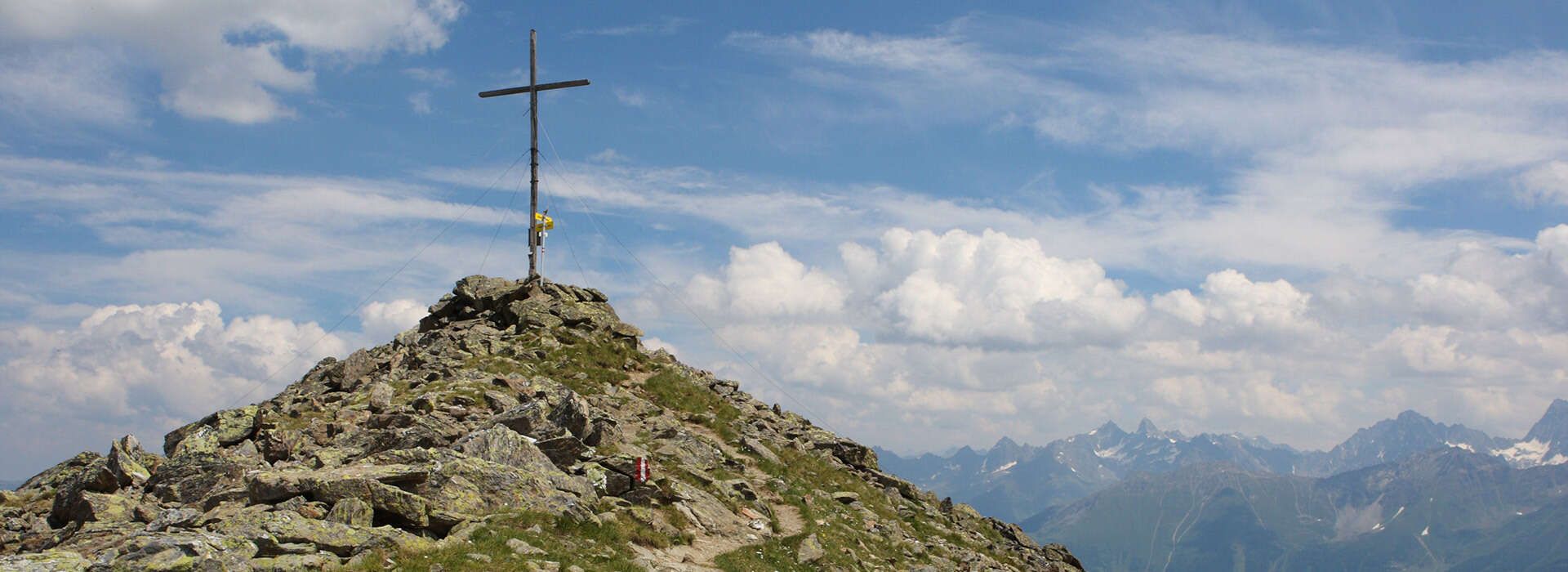 Sommer auf den Bergen in Serfaus Fiss Ladis